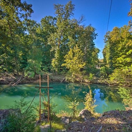 The Treehouse Cabin Creekside Home With Hot Tub! Summerville Εξωτερικό φωτογραφία