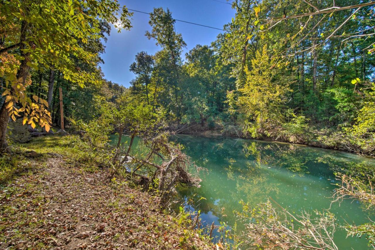 The Treehouse Cabin Creekside Home With Hot Tub! Summerville Εξωτερικό φωτογραφία