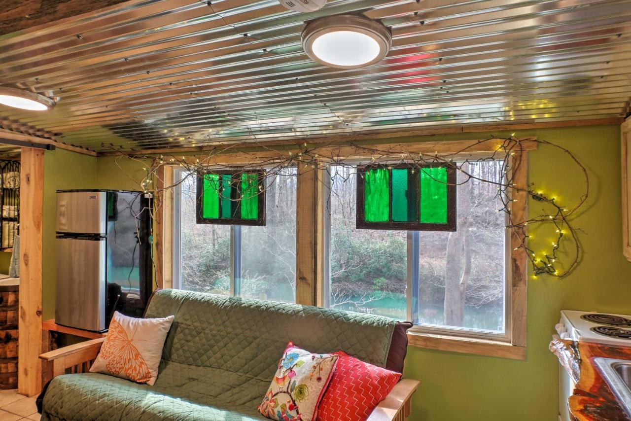 The Treehouse Cabin Creekside Home With Hot Tub! Summerville Εξωτερικό φωτογραφία