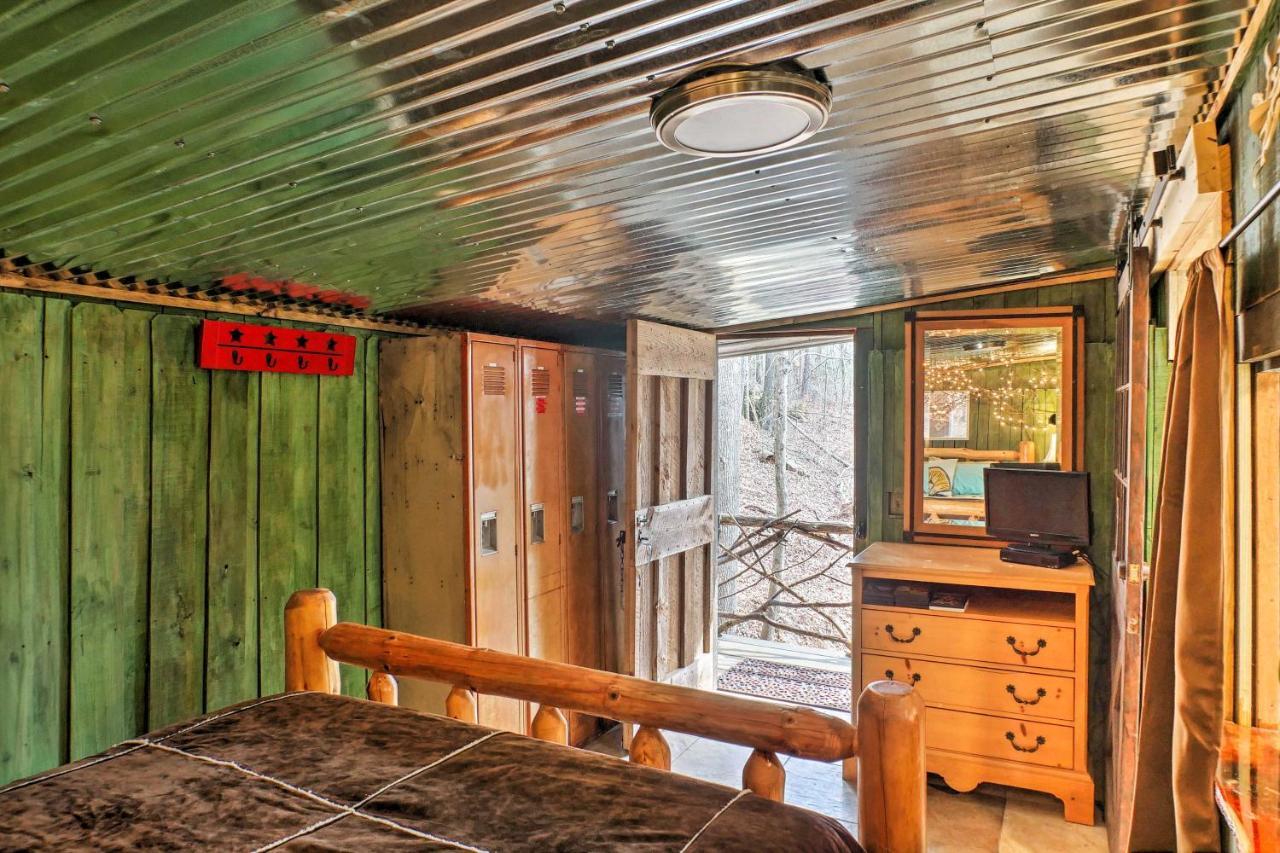 The Treehouse Cabin Creekside Home With Hot Tub! Summerville Εξωτερικό φωτογραφία